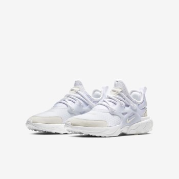 Nike React Presto - Nagyobb Gyerek Utcai Cipő - Fehér/Fehér/Fehér